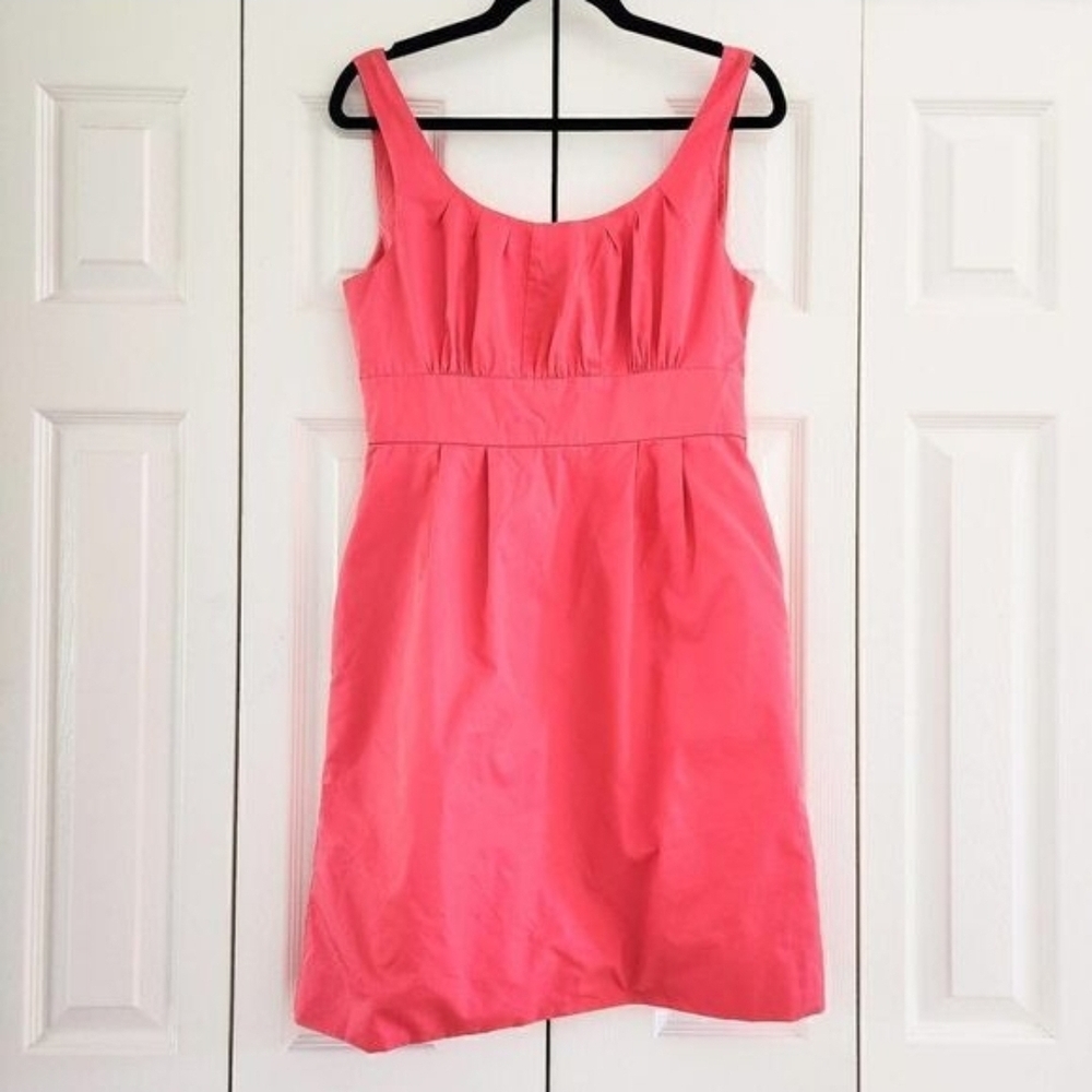 J. Crew VINTAGE Mini Dress Barbie Pink Cotton Twill, US Size 8